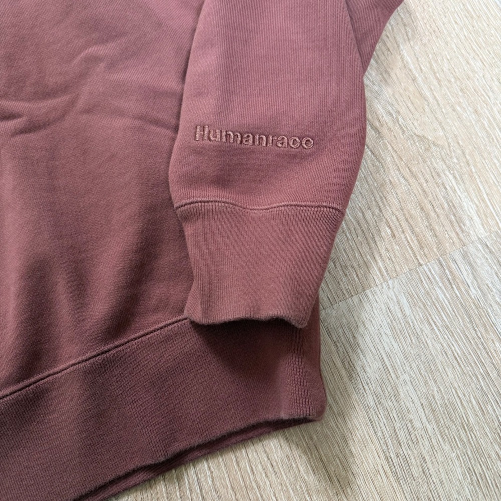 Adidas‎ Pharrell Williams Humanrace Sweatshirt Blank Mens L Maroon Green Bundle - Picture 4 of 13